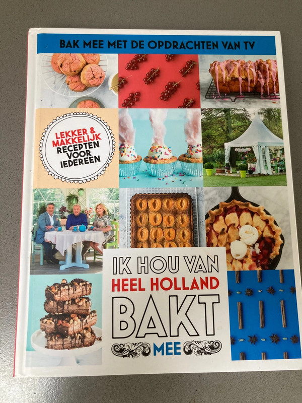 Heel holland bakt mee - bakboek