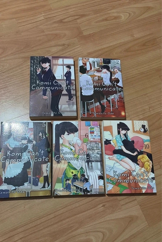 Komi can’t communicate Volumes 1,2,5,6,10 Viz media