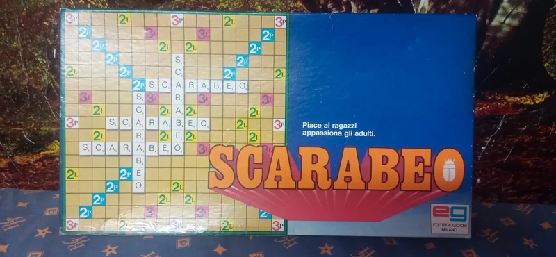 Scarabeo - Editrice Giochi - Gioco di società completo anni 80'