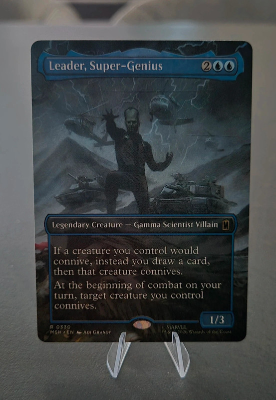 0330 Leader, Super Genius Magic The Gathering