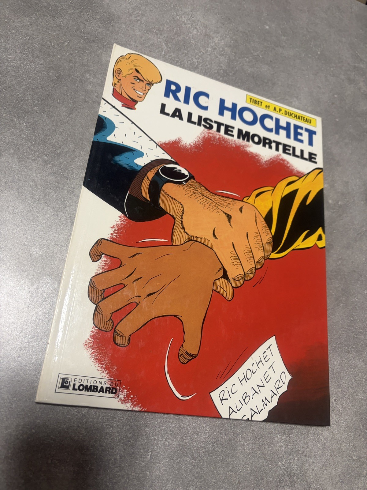 RIC HOCHET **  TOME 42 LA LISTE MORTELLE  ** EO 1986 TIBET/DUCHATEAU