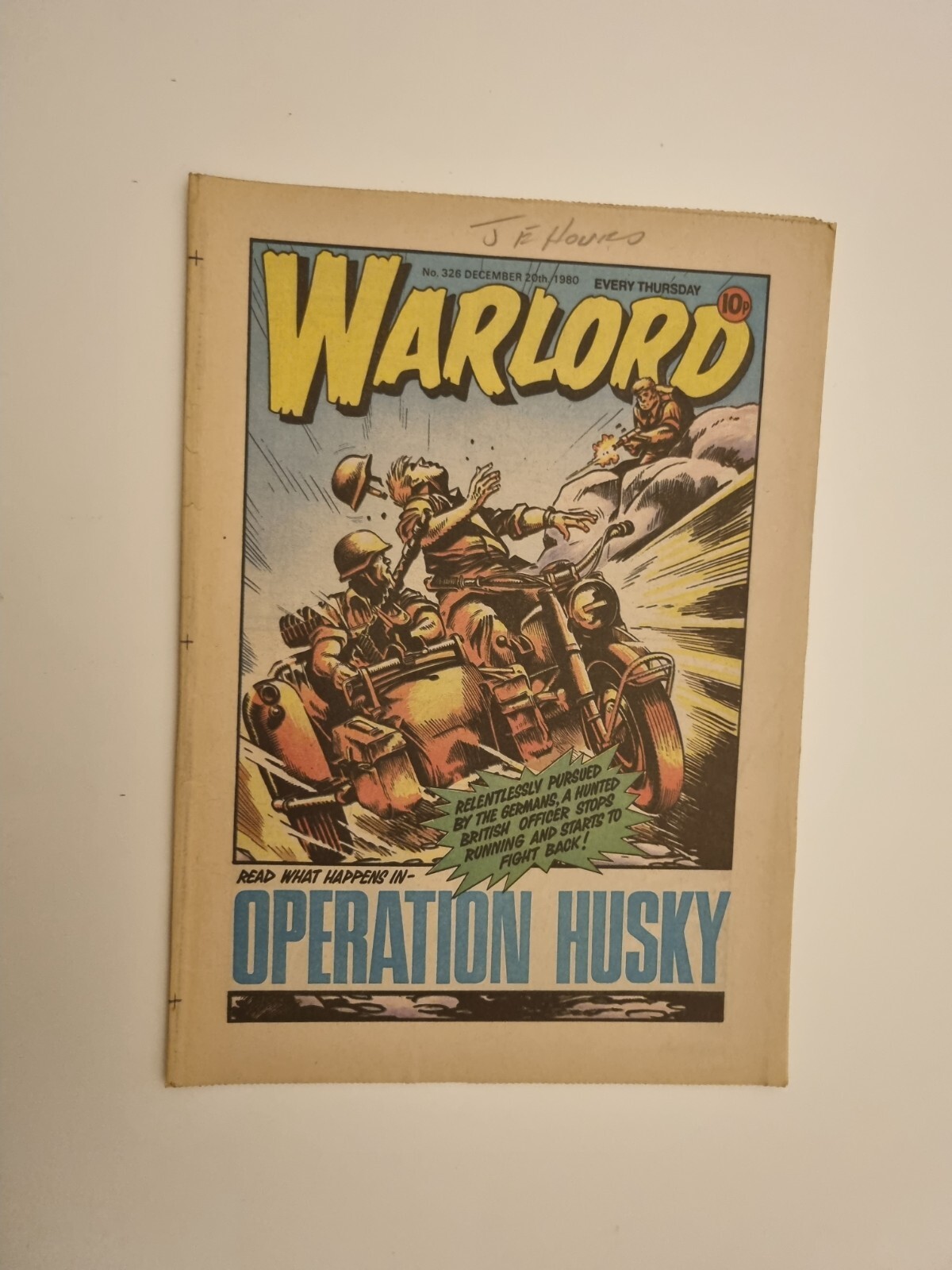 Warlord and Bullet Comic No 326 - 20th December 1980