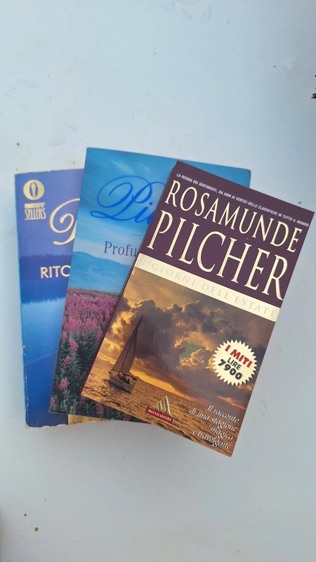 Lotto di 3 libri di Rosamunde Pilcher Romance Inglese