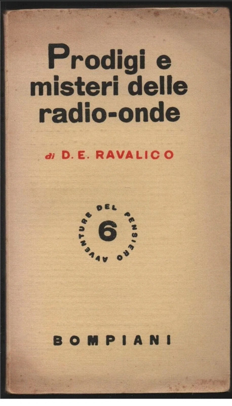 prodigi e misteri delle radio onde Domenico Eugenio Ravalico