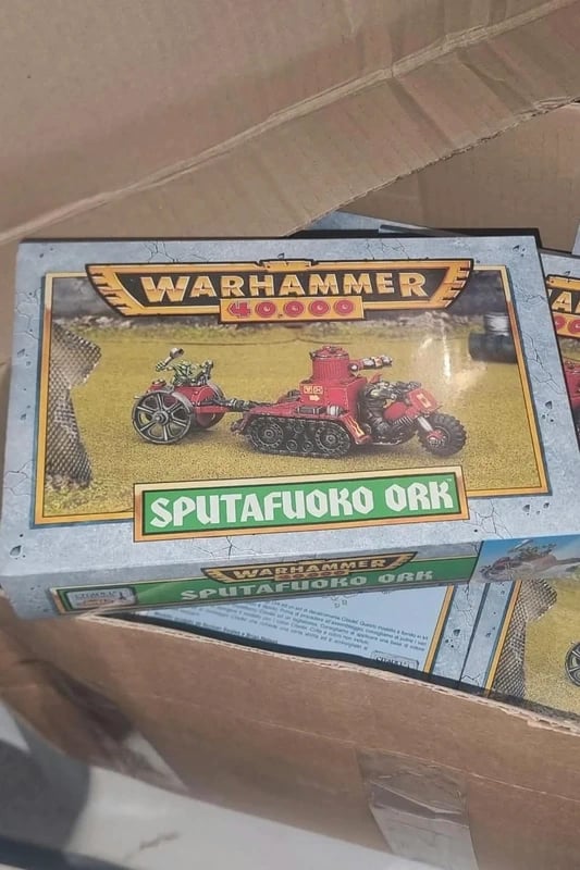 WarHammer sputafuoko ork NUOVO