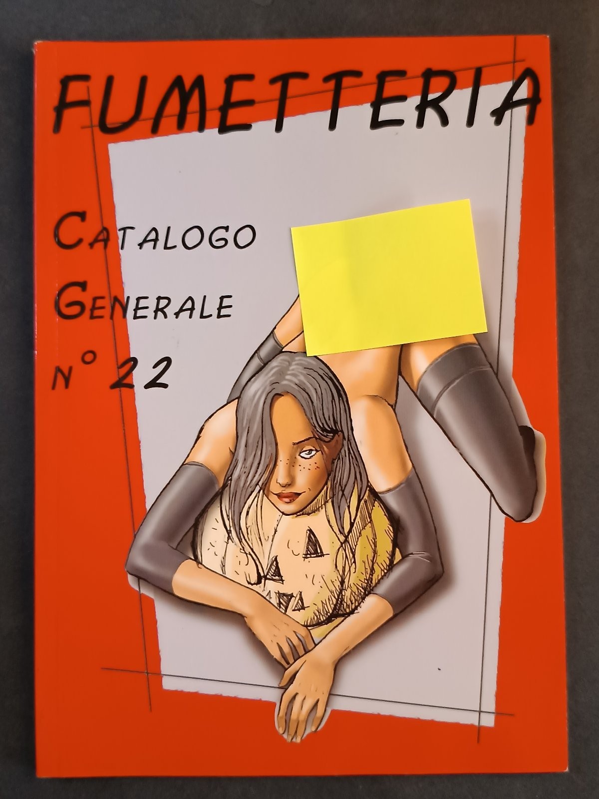 Catalogo Fumetteria Generale n. 22 Copertina Illustrata