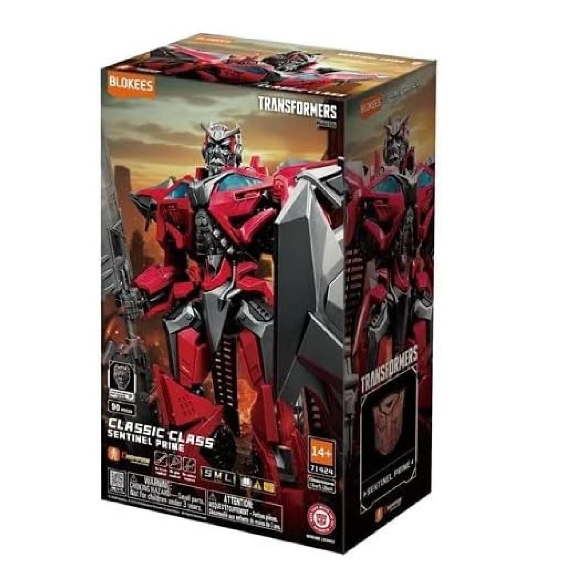 Transformers, Classic Class, CC24, Transformers Dark of the Moon, Sentinel Pr...