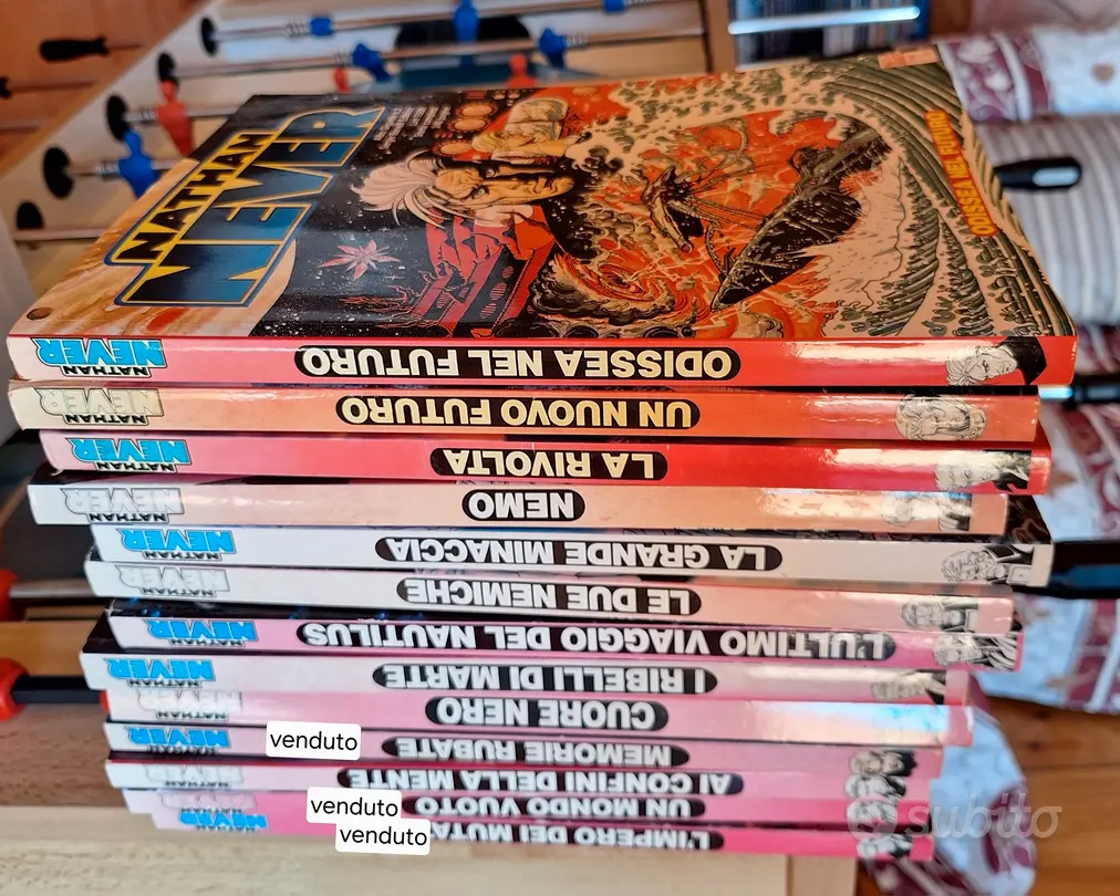 Lotto 10 Fumetti Nathan Never Albi Giganti