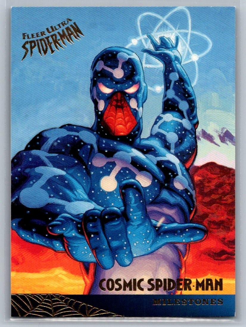 Fleer Ultra Spider-Man Cosmic Spider-Man 1995 #90