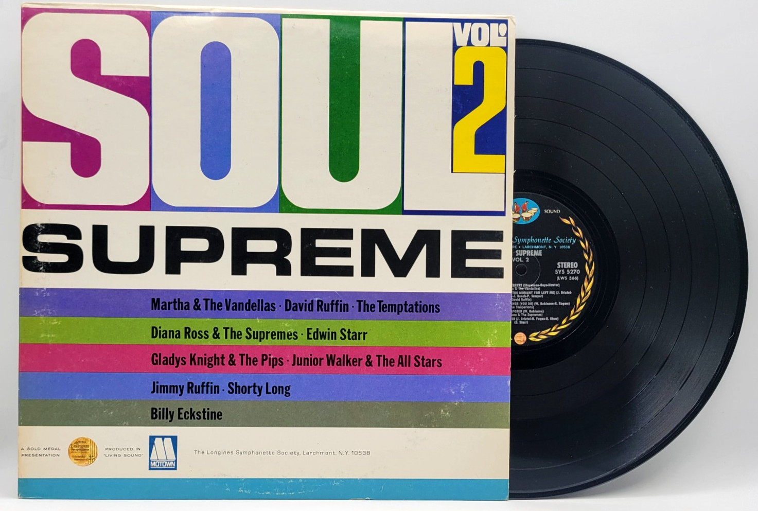 VARIOUS ARTISTS - SOUL SUPREME VOLUME 2 - SOUL FUNK LP RECORD 1969