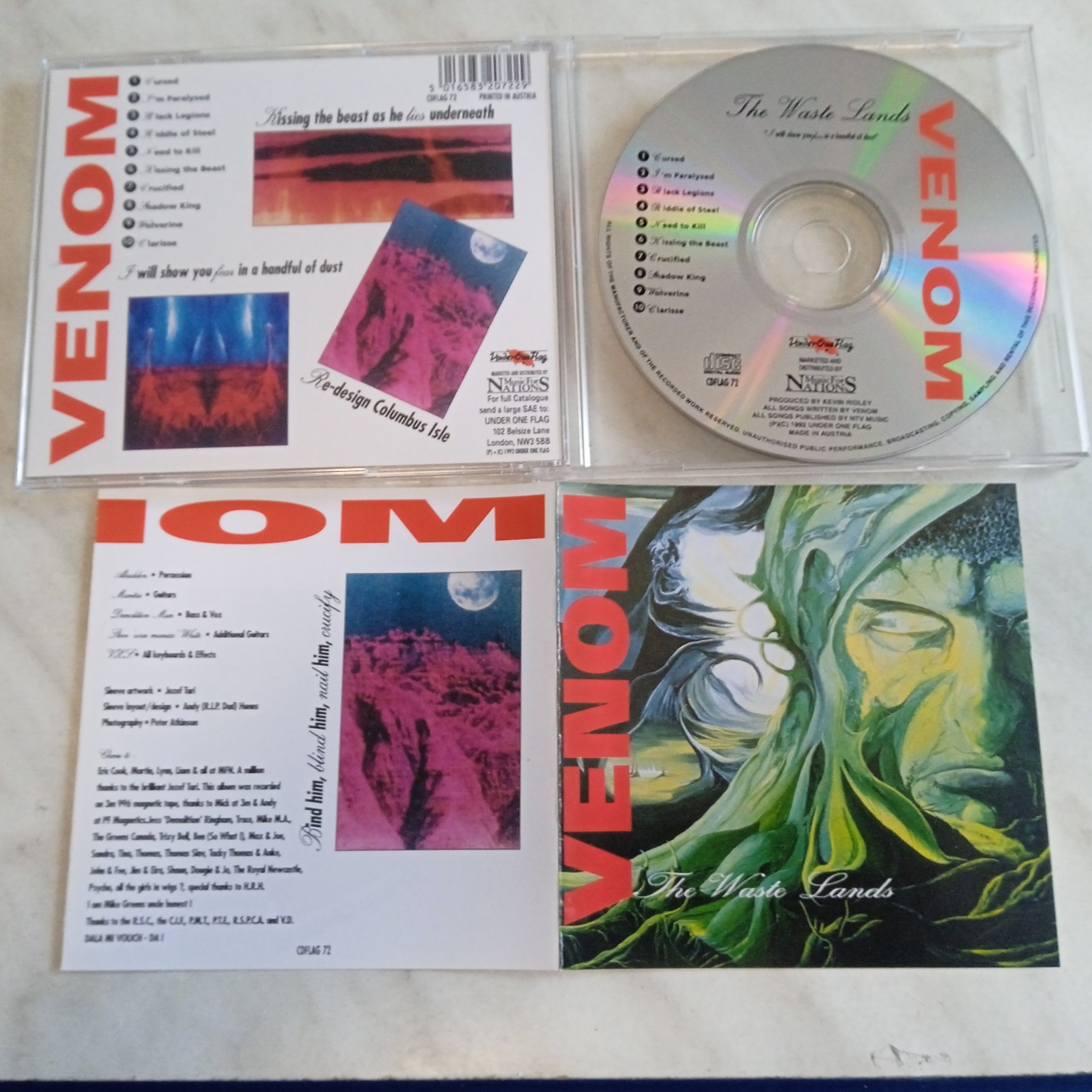 Venom – The Waste Lands CD Thrash speed metal