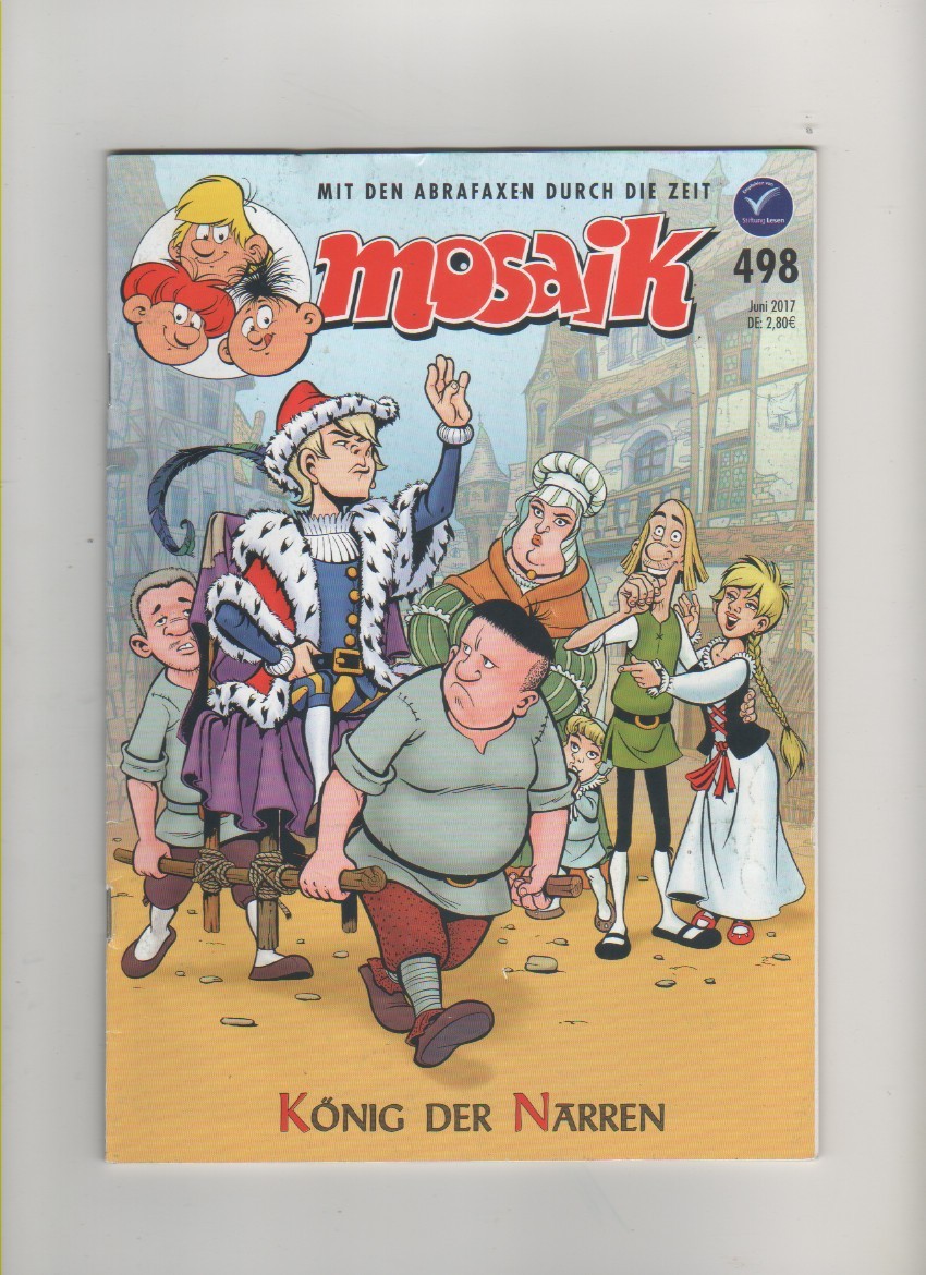Mosaico Abrafaxe libretto 498