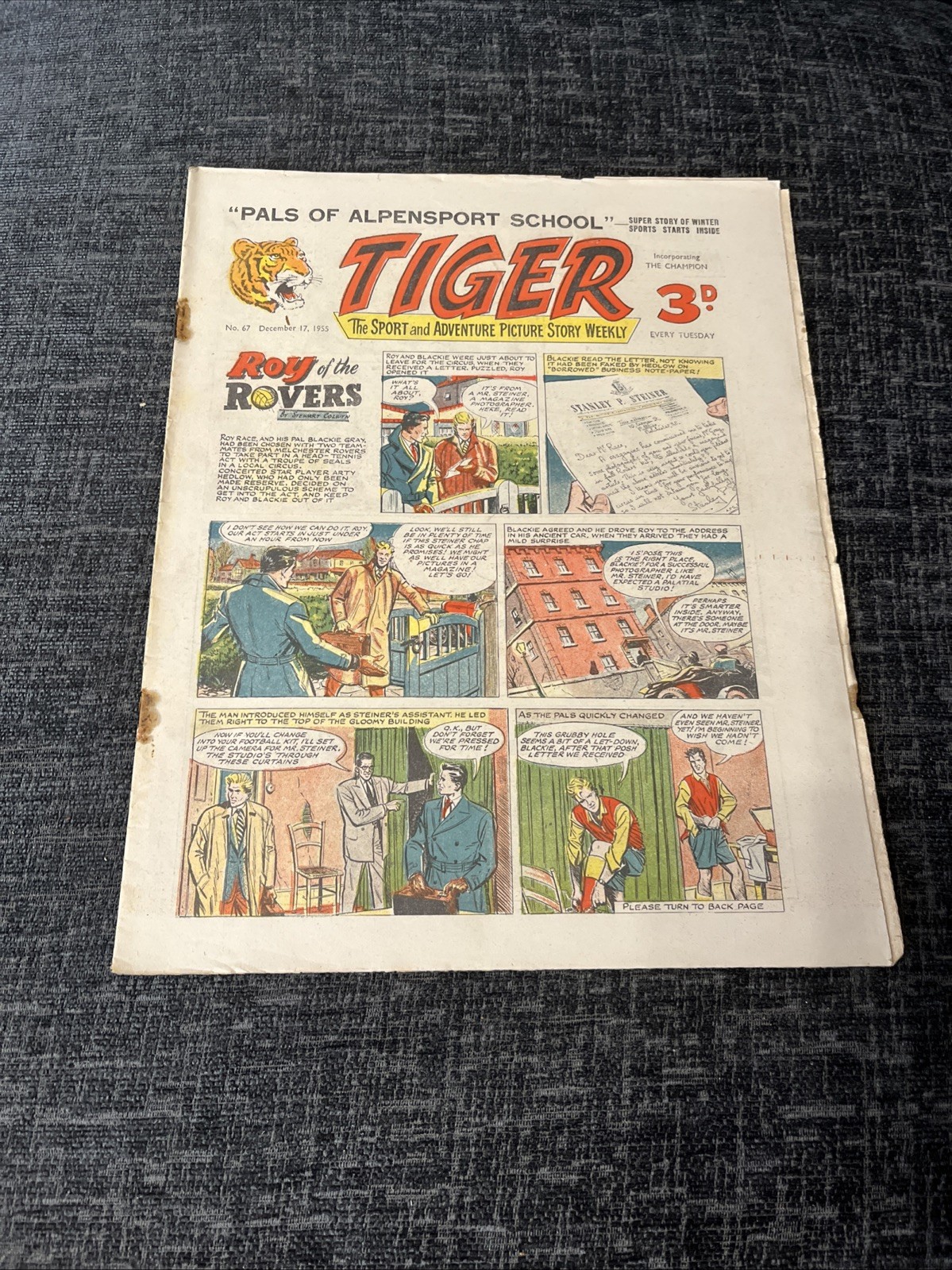Tiger Comic - #67 - 17 December 1955