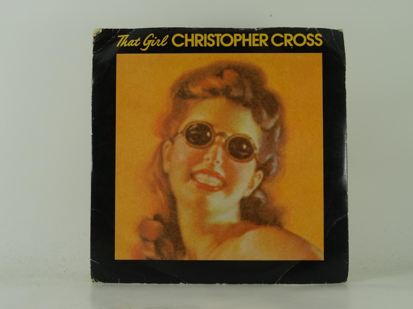 CHRISTOPHER CROSS THAT GIRL (52) 2 Track 7" Single plus Picture Sleeve WEA RECOR