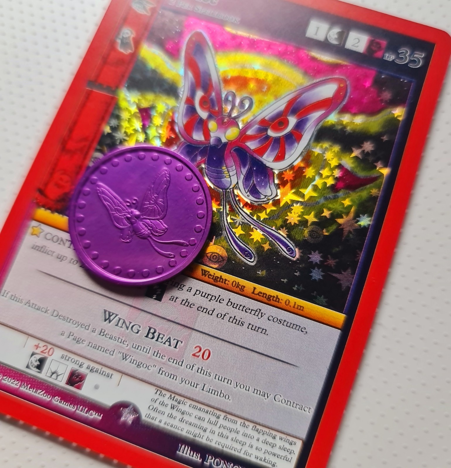 MetaZoo 2022 1st Edition - Wingoc Holo Foil Gold