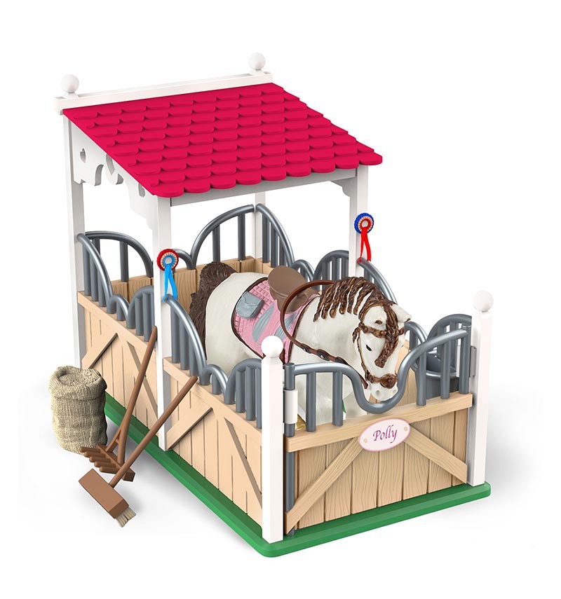 PAPO Papo Figure  Box With Accessories (4.5*6*8 Inch)  Chevaux, Poulains, Poneys