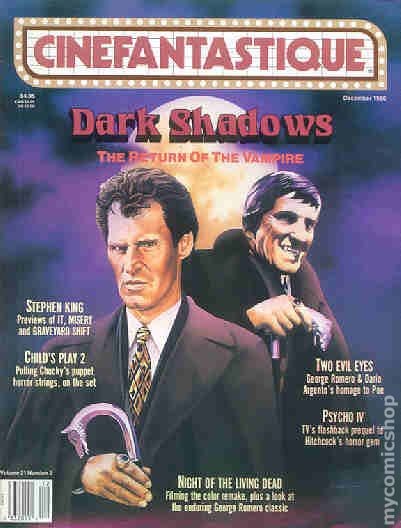 Cinefantastique Vol. 21 #3 VG/FN 5.0 1990 Stock Image Low Grade