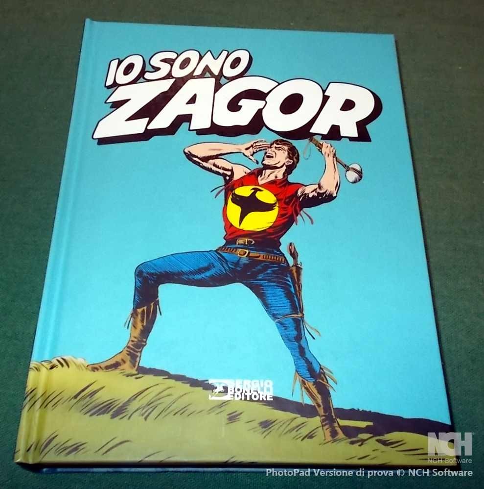 Cartonato a Colori di 434 pagine "IO SONO ZAGOR" Seconda edizione Ottobre 2024