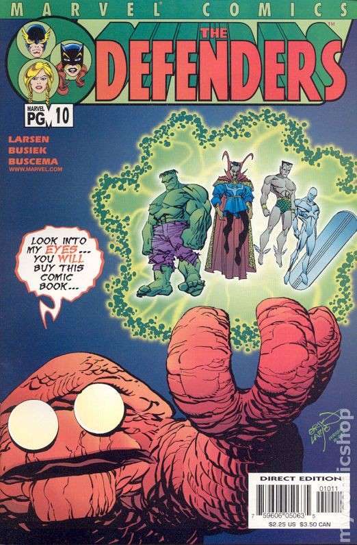 Defenders #10 FN 2001 Immagine Stock