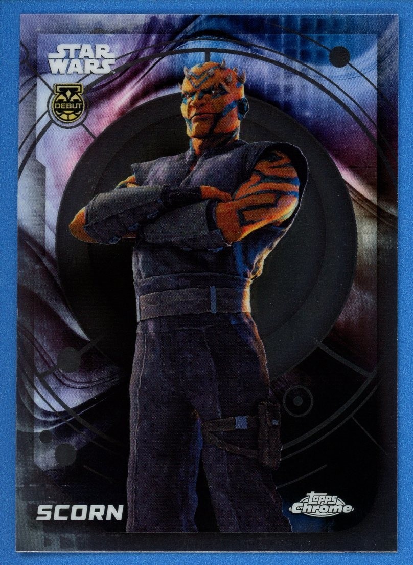 2026 Topps Chrome Star Wars #77 Scorn Maul - Shadow Lord Debut