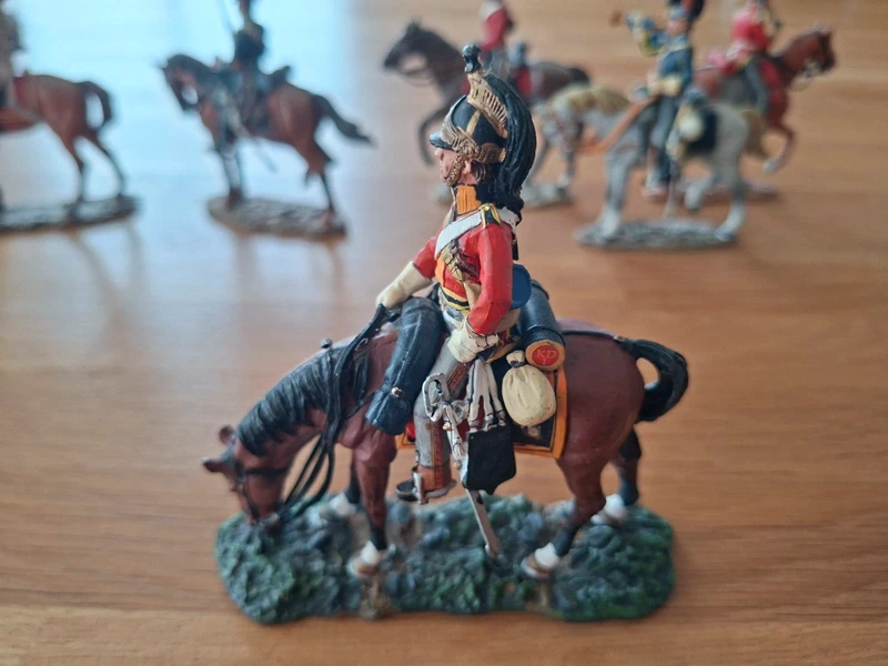 Figurine Del Prado – Soldat, 1er Royal Dragons, G.-B., 1814