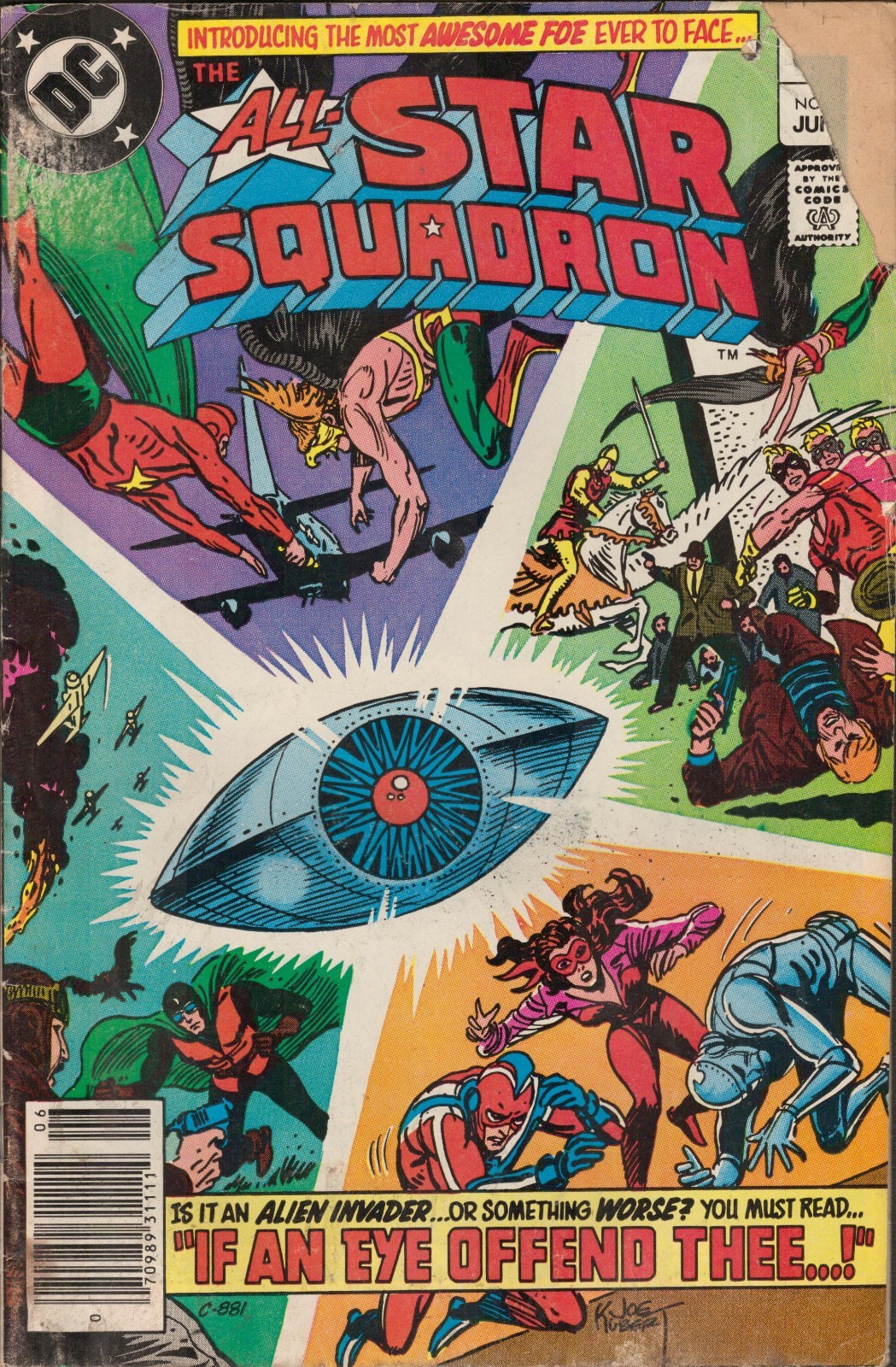 50882: DC COMICS ALL-STAR SQUADRON #1 grado G