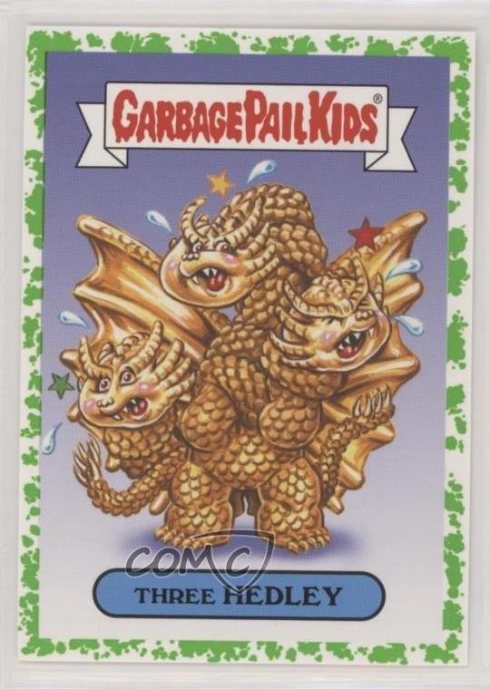 Adesivo Topps Garbage Pail Kids 2018 Oh the Horror-ible retrò fantascienza flemma a8x