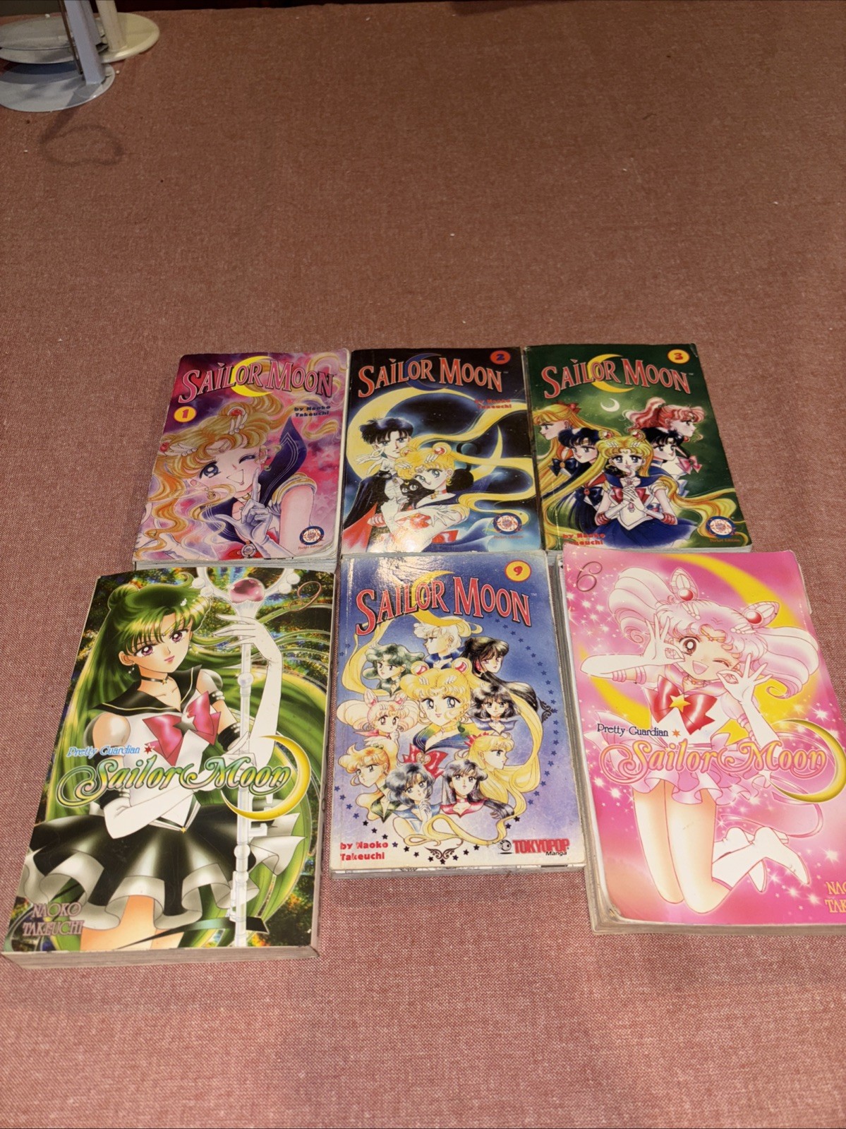 Sailor Moon Manga lotto di 4 più 2 Tokyopop Pocket Mixx extra vol 1-3, 6, 9, 9
