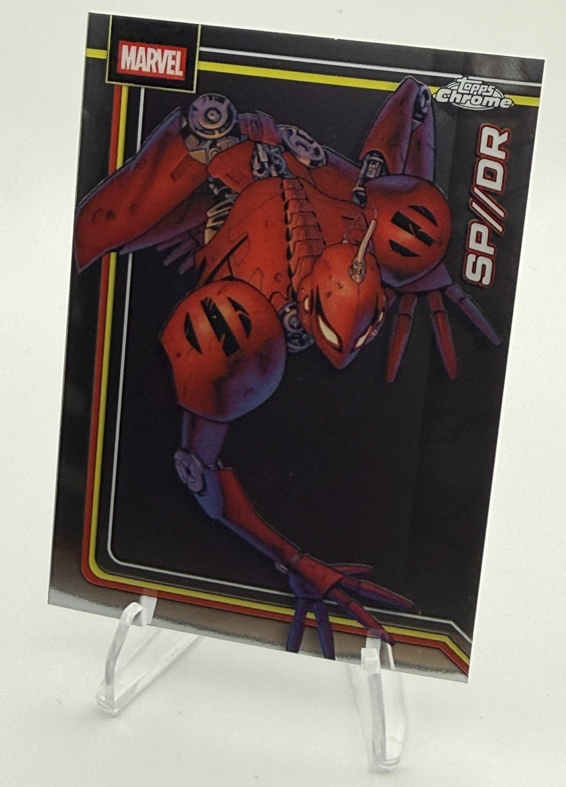 Scheda base 2026 Topps Chrome Marvel Comics SP DR #140 
