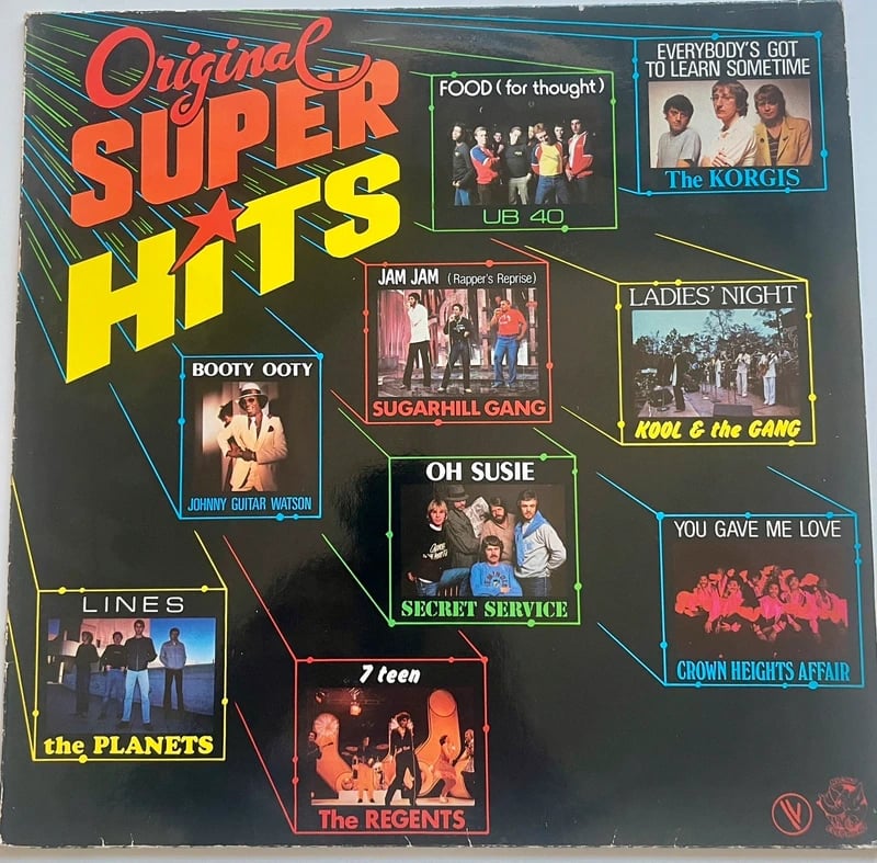 Disque vinyle 33t - Compilation - Original super hits