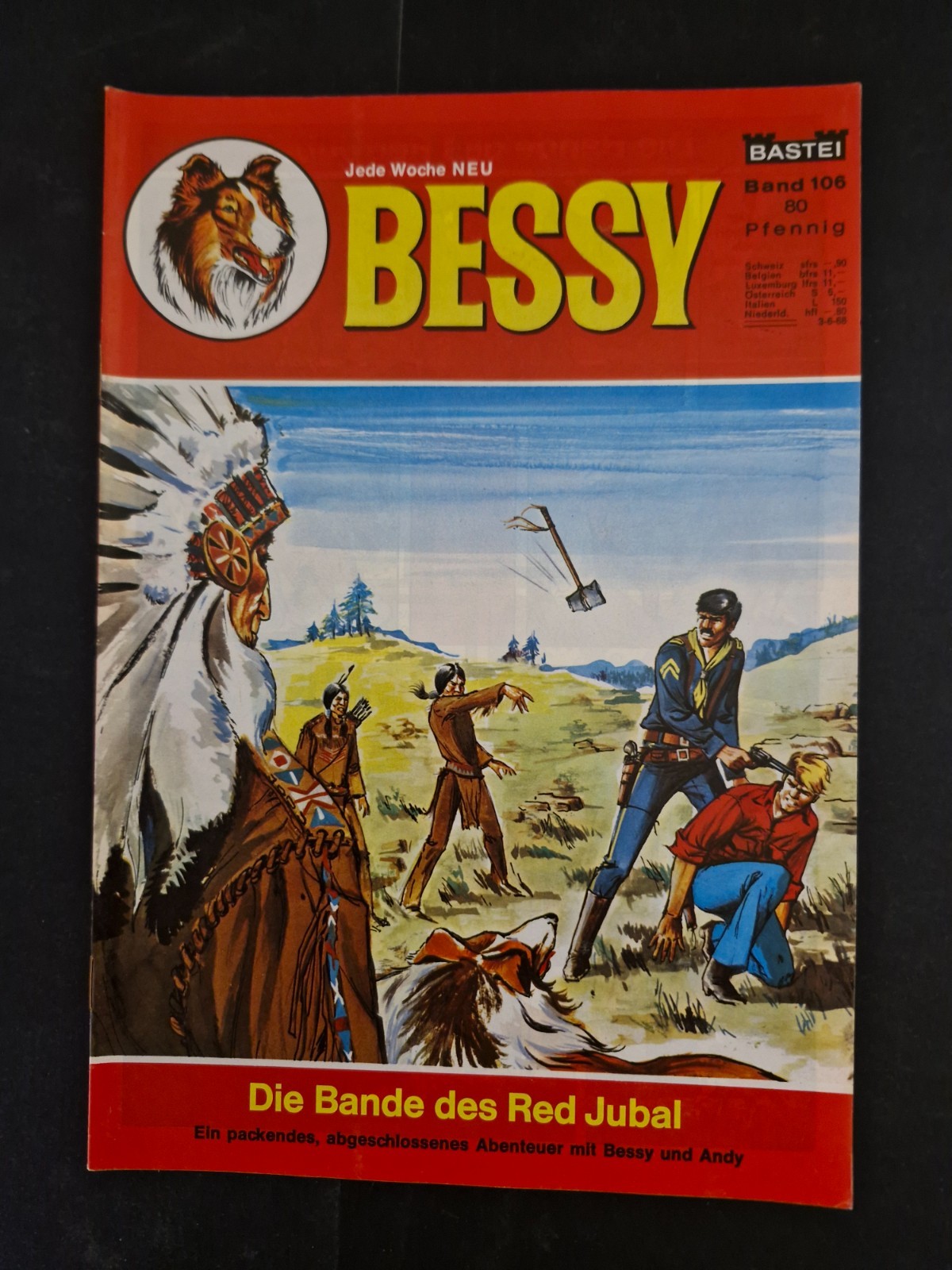Fumetto Bessy n.106 (Bastei 1°edizione) Z1