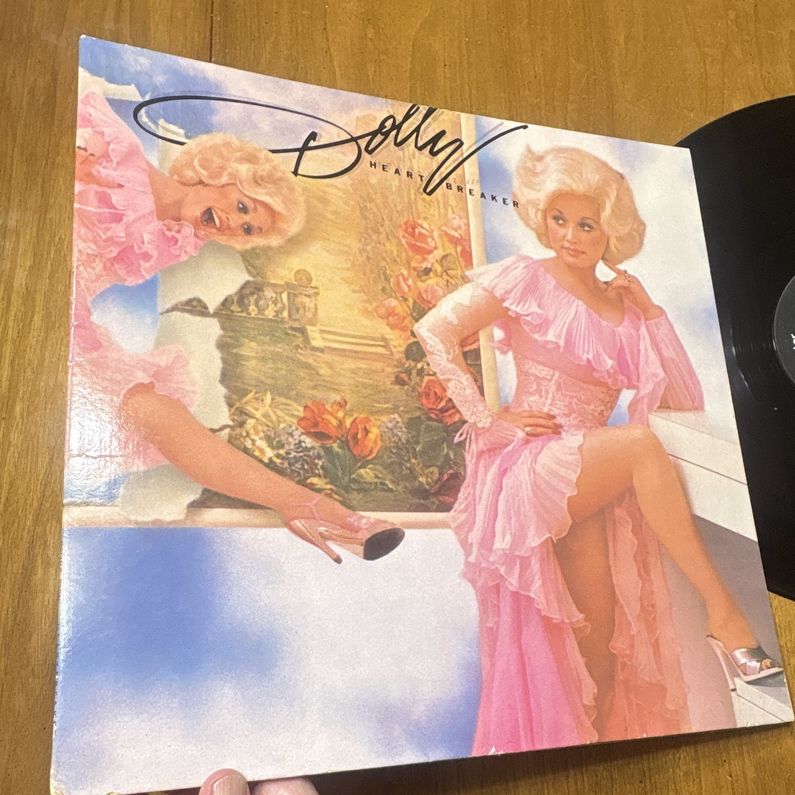 1978 Dolly Parton Heartbreaker gatefold Vinyl LP plays good 1 skip VG, cover VG+