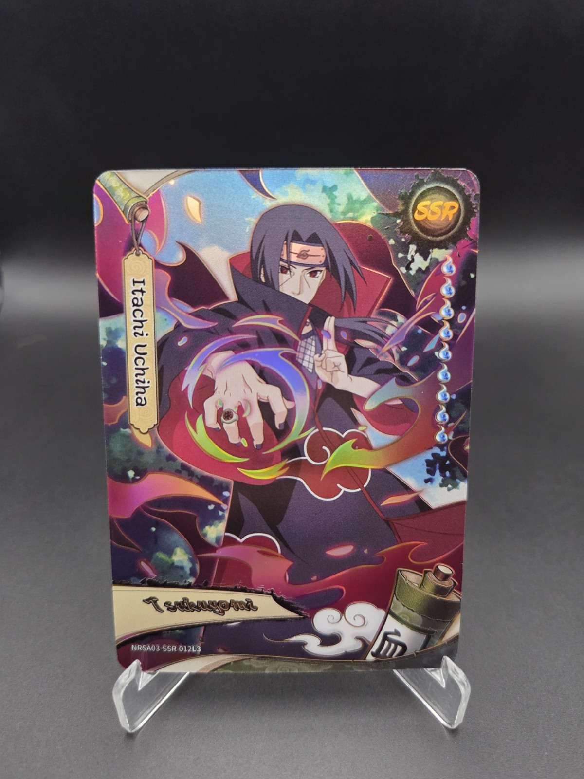 Naruto Kayou Serie 3: Itachi Uchiha Tsukuyomi NRSA03-SSR 012L3