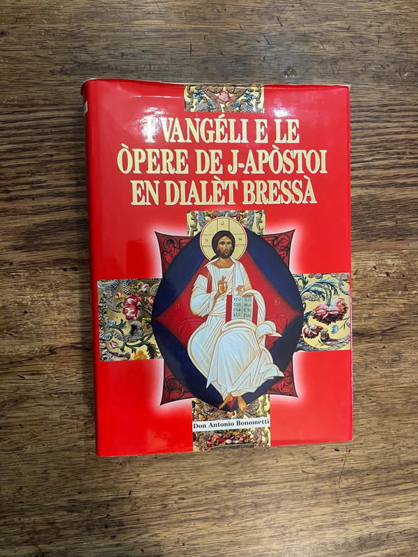 Libro Vangelo in dialetto bresciano