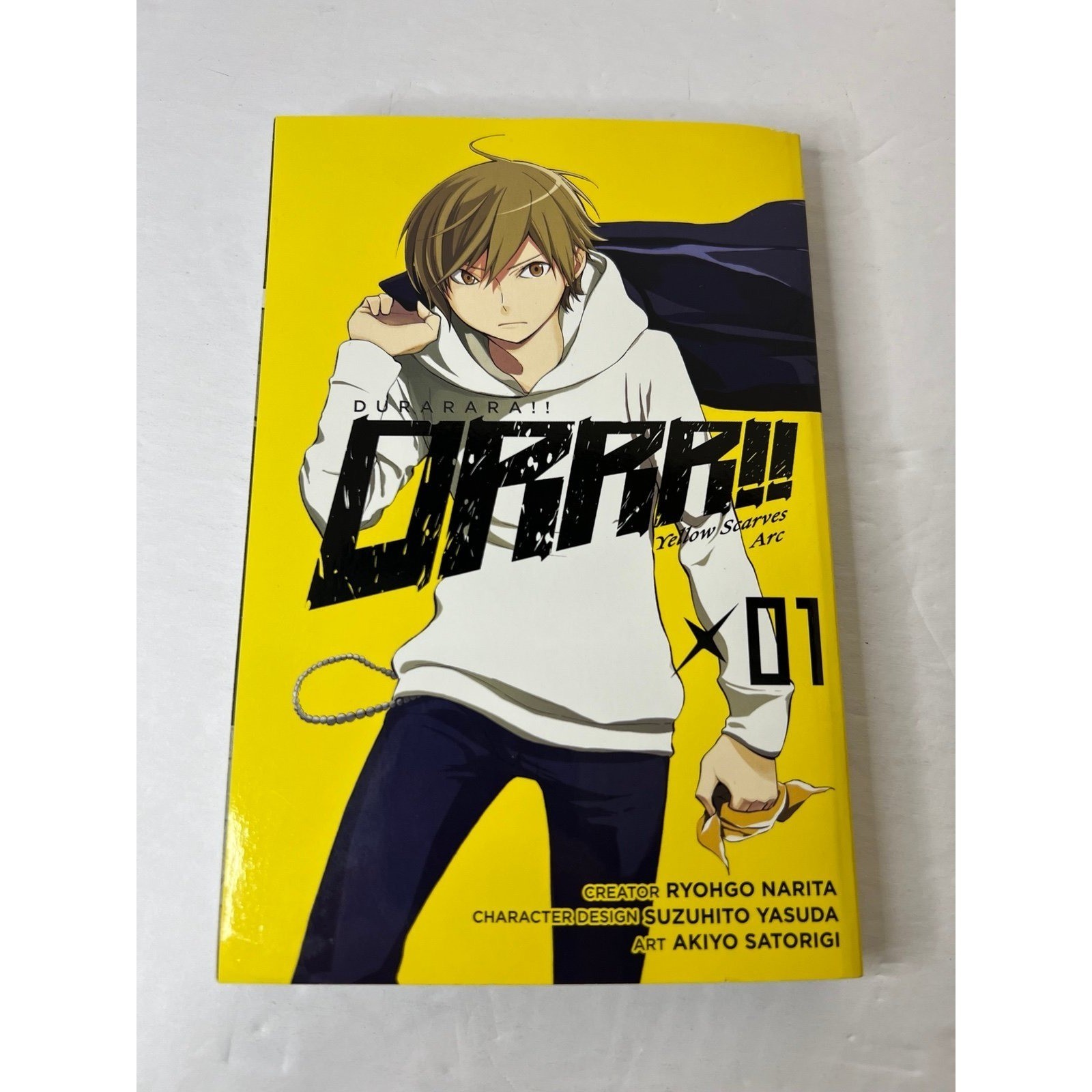 Durarara Volume 1, Sciarpe GialleArc Vol 1 Manga Inglese Ryohgo Narita Yen Press