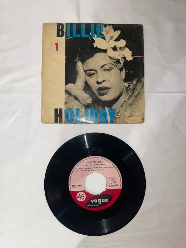 Billie Holiday – Vogue EPL 7150 – EP 45 tours – Jazz