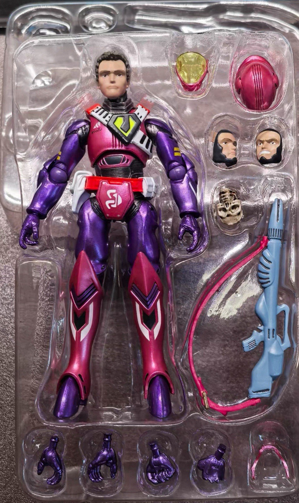 KitzConcept MACROSS ZENTRADI Battlepod Pilot Adam - Set di figurine scala 1/72