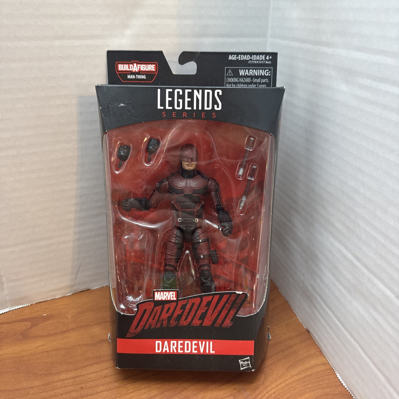 Hasbro Marvel Legends DAREDEVIL Figura Uomo-Cosa NO BAF Wave Serie Netflix 2017