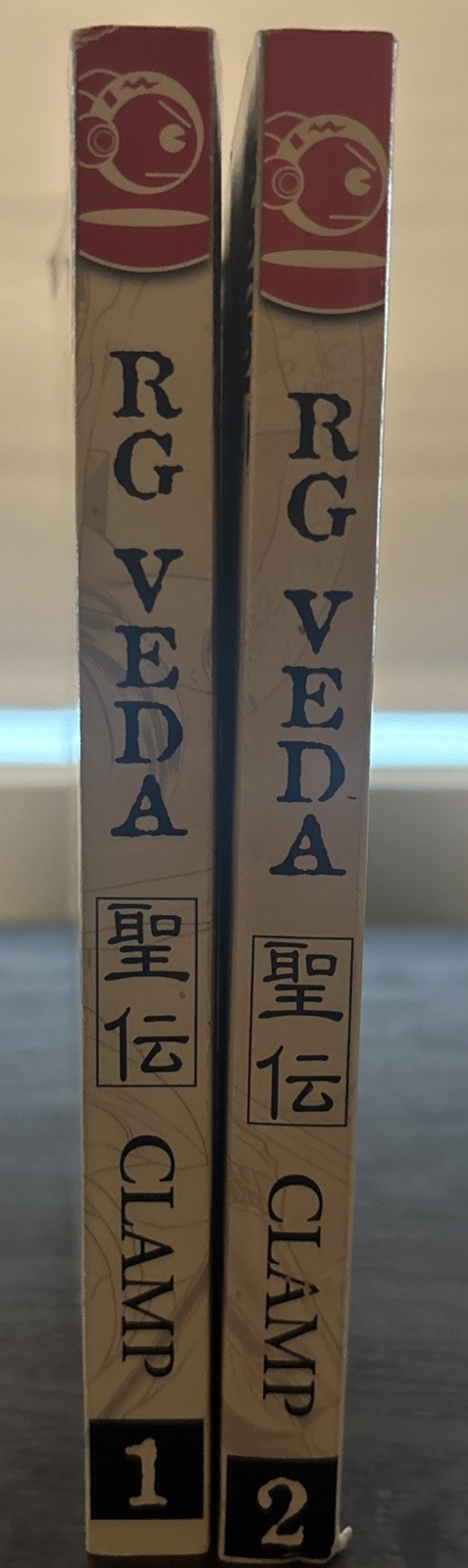 Lotto manga RG Veda Vols 1 e 2 prima stampa CLAMP Tokyopop fuori produzione