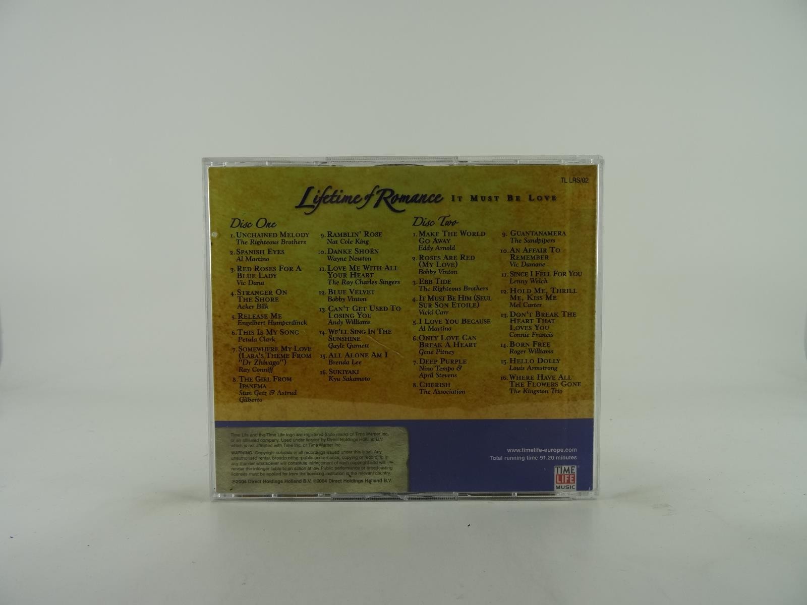 VARIOUS ARTISTS LIFETIME ROMANCE (2 x CD) (251) 20+ Track Promo CD Album plus Pi