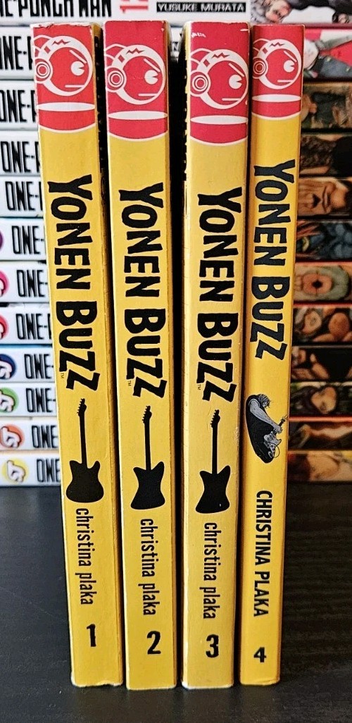 Manga Yonen Buzz Bundle Vol 1-4 English Volumes Tokyopop Complete Set
