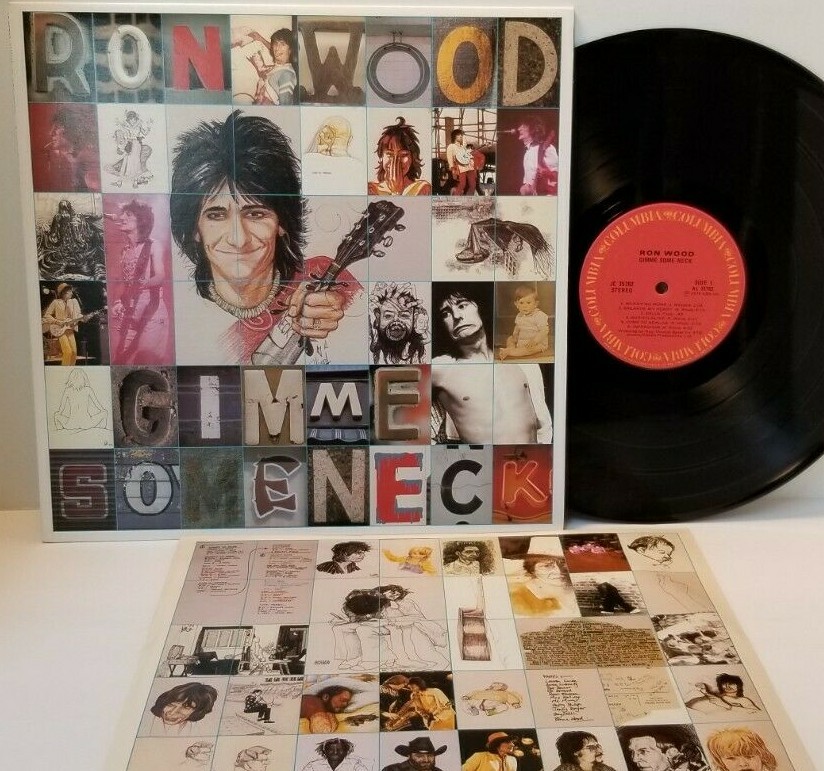 RON WOOD Gimme Some Neck 1979 LP Columbia JC 35702 - Play Tested EX *C4