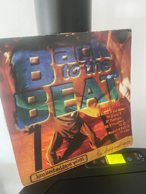 Vinyle Back to the beat limited édition