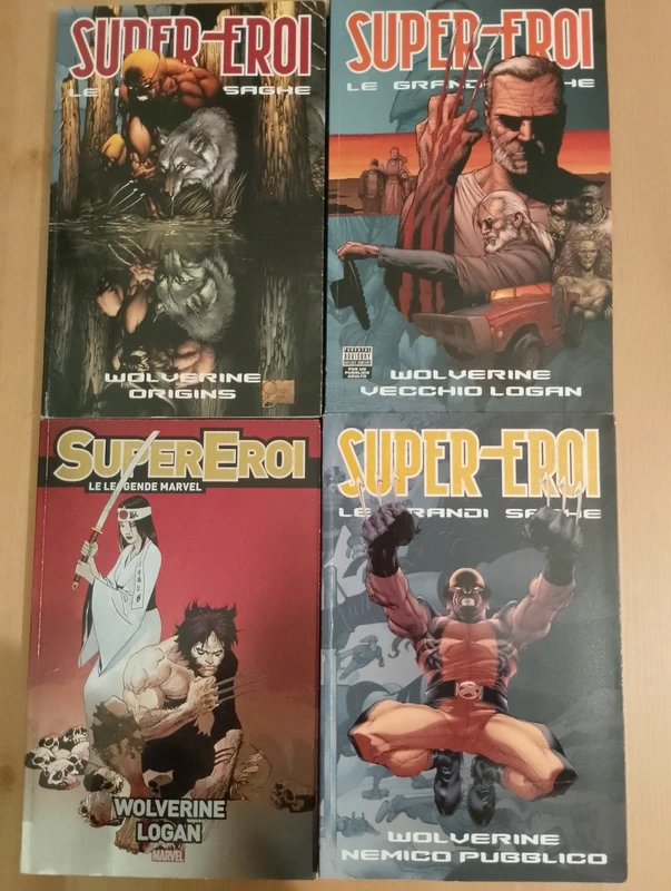 Set 4 libri illustrati Marvel