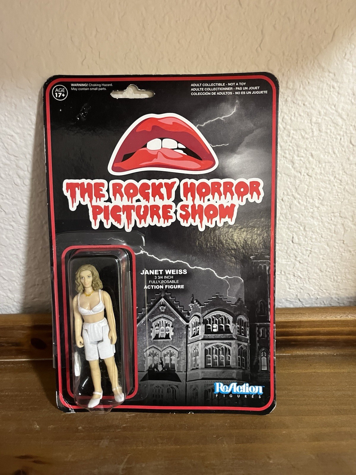 Funko ReAction The Rocky Horror Picture Show Janet Weiss nuovo in confezione