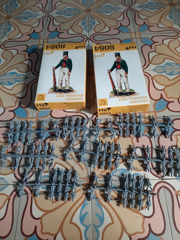 Lot Prussian Fusiliers & Musketeers 1806