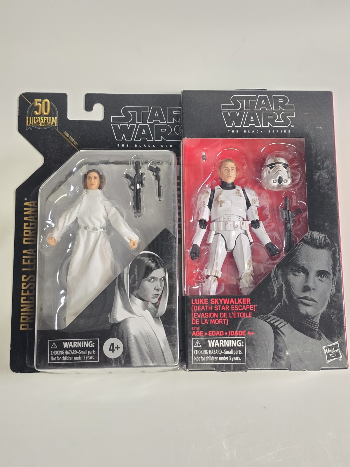 Star Wars The Black Series Leia Organa & Luke Skywalker (Death Star Escape)