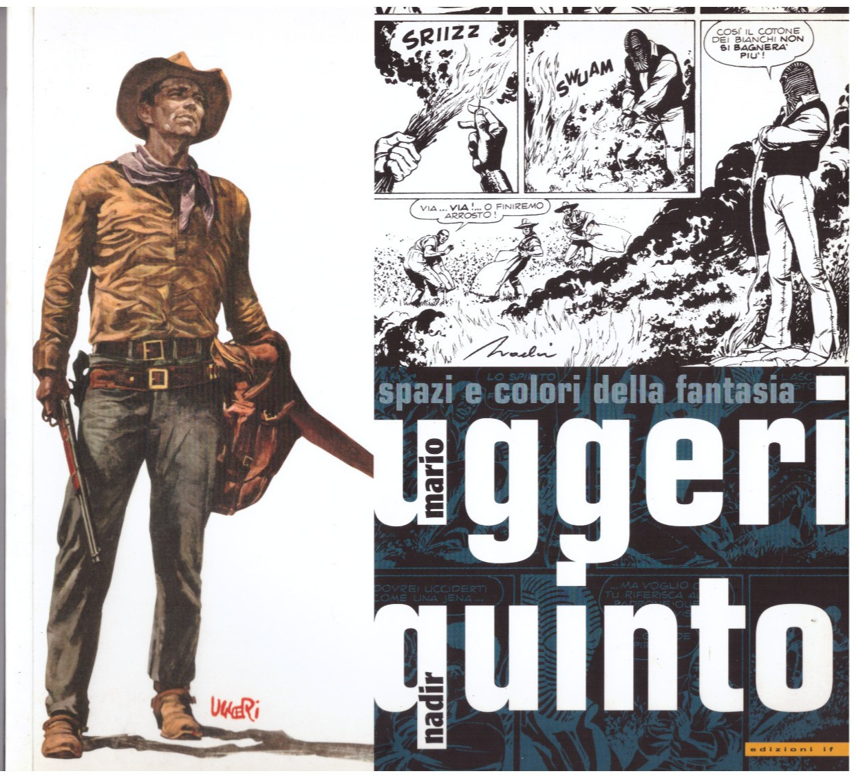 SPAZI E COLORI DELLA FANTSIA - catalogo di M.Uggeri e N.Quinto - ed. IF