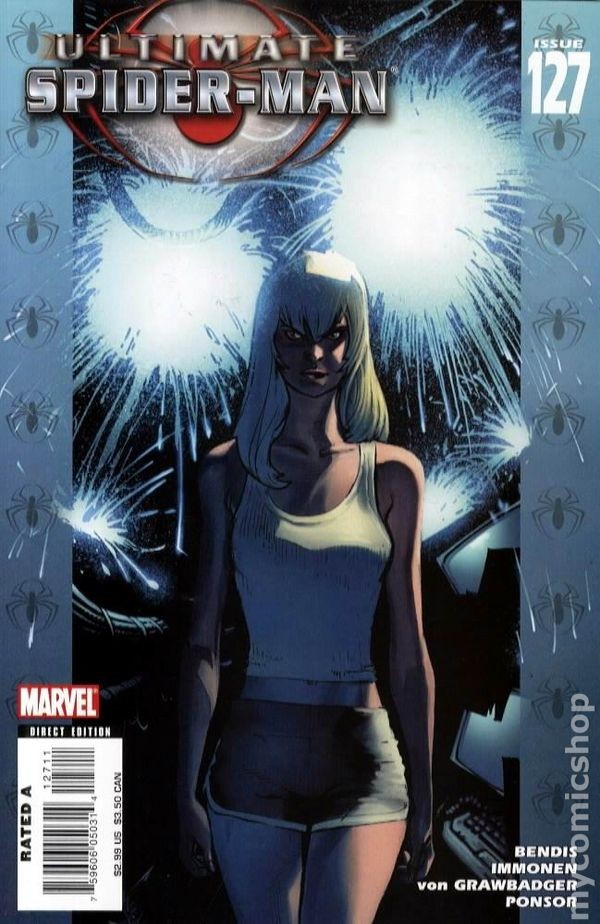 Ultimate Spider-Man #127 VF 2008 immagine stock