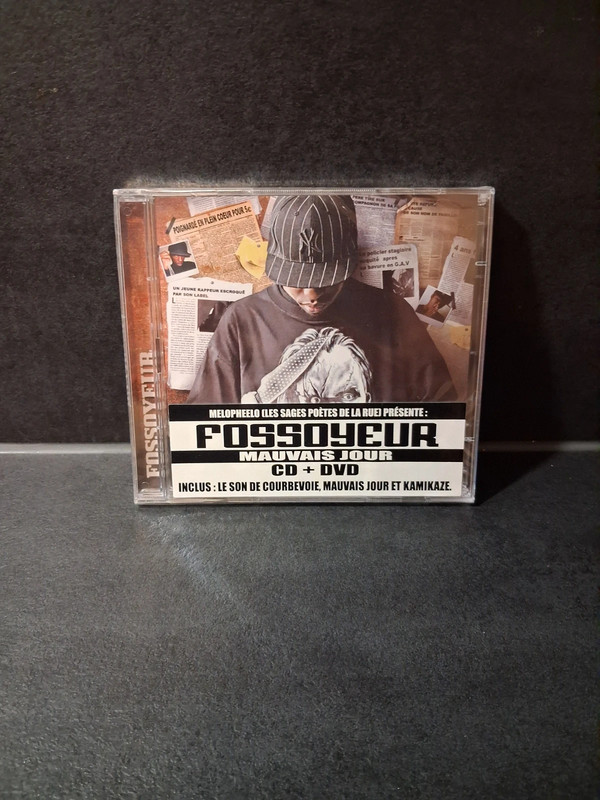 📀Album double cd + dvd, Fossoyeur "Mauvais jour" (neuf sous blister)